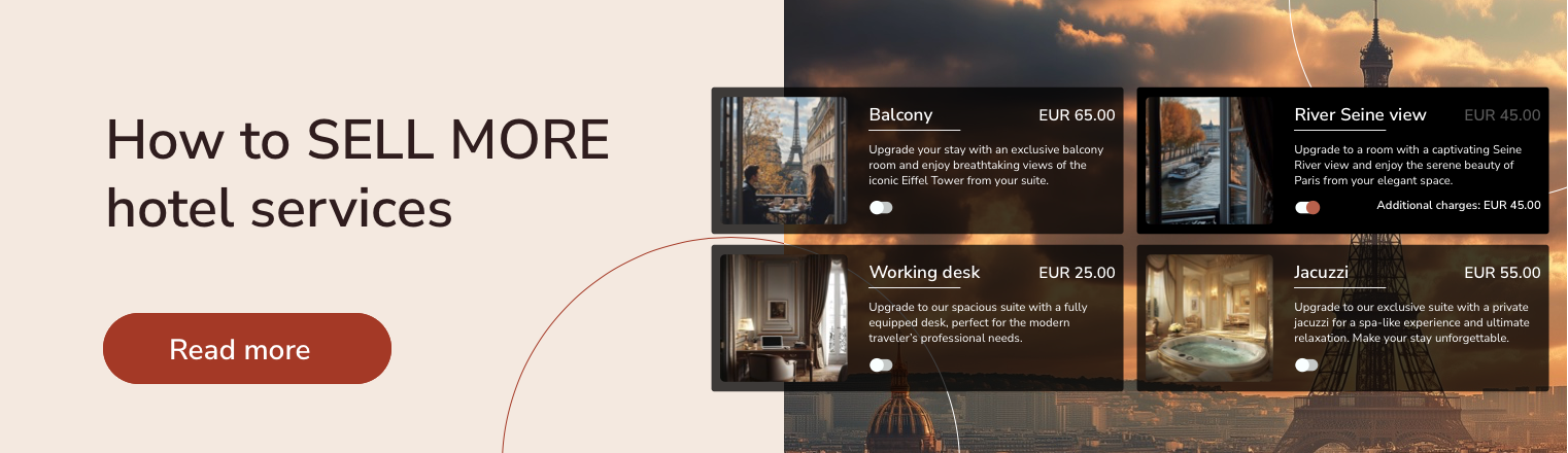 How to sell more hotel services